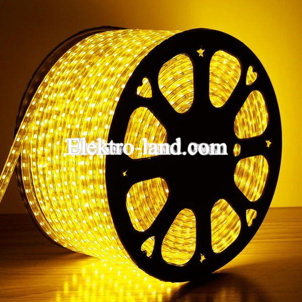 Светодиодная лента JL 5050-60 RGB 220В IP68, многоцветная герметичная, 1м